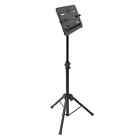 Stagg COS 8 BK Multi-Purpose Sheet Music Tablet Stand Height-Adjustable