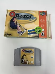 Razor: Freestyle Scooter (Nintendo 64, 2001) con scatola - Foto 1 di 5