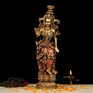 Estatua de Goddes Radha ídolo Parvati deidad india templo espiritual hindú figura dios - Imagen 1 de 9