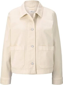 TOM TAILOR Nena & Larissa Jeansjacke mit Stretch-Anteil in beige 1017983 - Bild 1 von 10