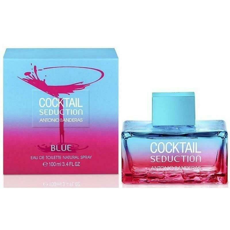 Cocktail Seduction Blue by Antonio Banderas 3,4 oz Eau de Toilette Feminino Spray - Imagem 1 de 3