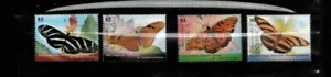 Dominica 2009 - Butterflies - Set 4 of stamps - Scott #2695-8 - MNH - Picture 1 of 1