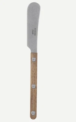 Sabre Paris Bistrot Vintage Teak Butter Speader Knife - NEW  - Image 1 of 4