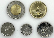 2023 Canada Collector's Edition 5-Coin Set with $2, $1, 25c, 10c, 5c, UNC