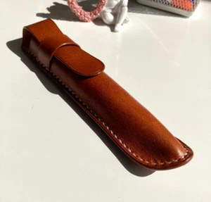 Füllfederhalter Leder Stifte Etui Federmäppchen Stifthalter Für Montblanc Füller - Picture 1 of 6