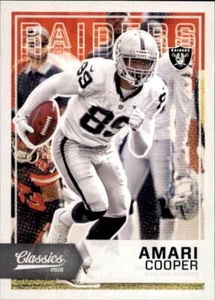 2016 Panini Classics Base #1 Amari Cooper Oakland Raiders - Picture 1 of 2