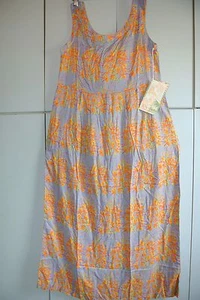 Kahala Avi Womens Petite Fabulous Kahili Ginger on Periwinkle Sleeveless/NWT - Picture 1 of 7