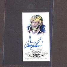 2008-09 Upper Deck Champ's Mini Signatures Autograph #CSSM Steve Mason