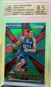 ZHAIRE SMITH 2018-19 PANINI PRIZM Freshman Phenoms NBA card (RPA-8.5 Near Mint) - Picture 1 of 5