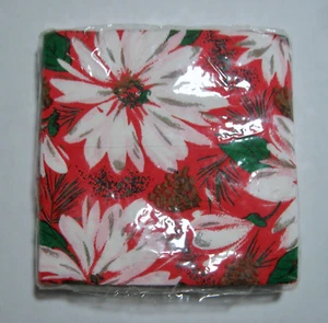 Vtg Christmas Beverage Napkins-Hallmark/Trend Setters/Polpourri 3-Pk (62) - Picture 1 of 6