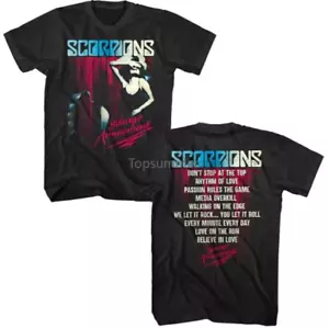 Camiseta para hombre Scorpions Savage Amusement con portada de álbum - Imagen 1 de 1
