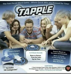 TAPPLE Board Game Blue USAopoly Word Game NEW SEALED