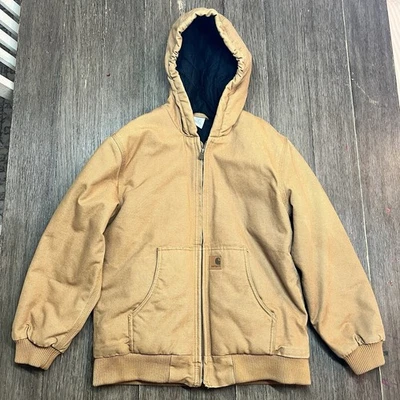 Chaqueta Carhartt Marrón Talla Juvenil Grande (14-16) Niños Lona Foto 1 de 4