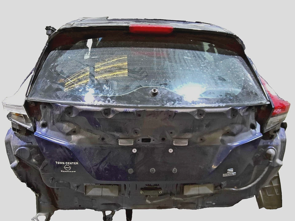 Se adapta a la tapa del maletero del portón trasero Nissan LEAF 18-23 con cámara de visión trasera azul = RAYO OEM Foto 1 de 4