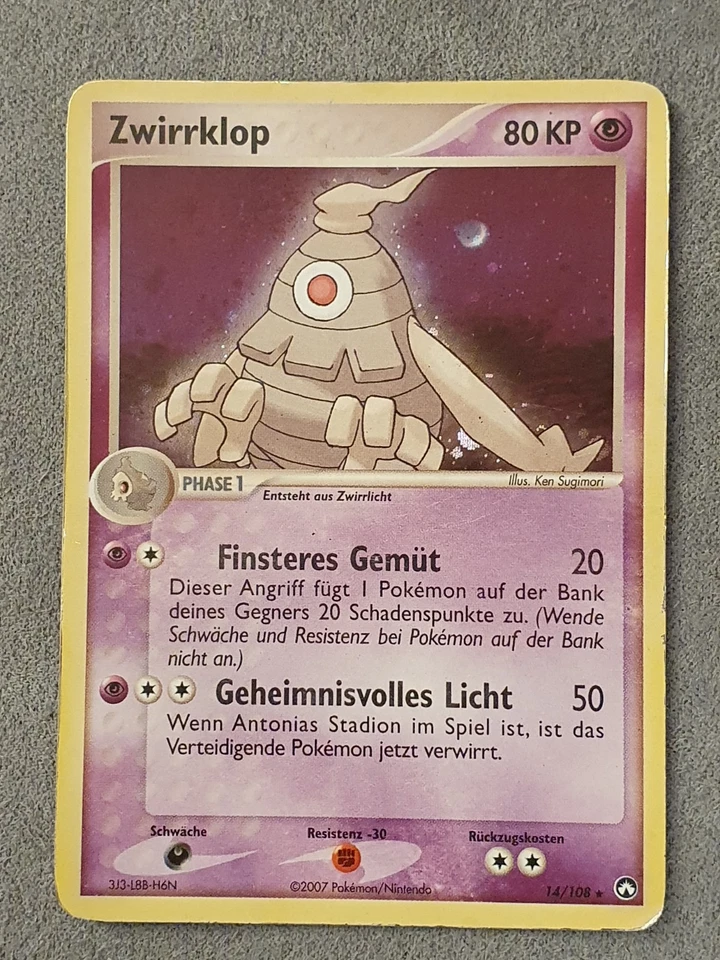 Pokémon Karte • Zwirrklop Holo 14/108 •  EX Power Keepers Set • Pokemon Deutsch - Bild 1 von 4