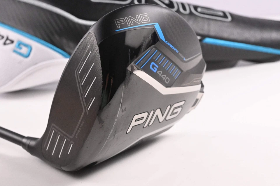 Left Hand Ping G440 Max Driver / 10.5 Degree / Stiff Flex Ping Alta CB Blue 50 - Image 1 of 4