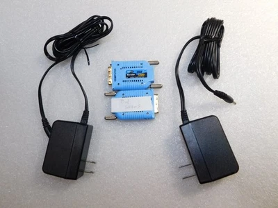 Gefen EXT-DVI- FM1000 DVI to Single Fiber Transmit/Receiver pair w/pwr **read*** - Image 1 of 4