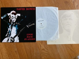 DAVID BOWIE Look Back In Anger NUMBERED STUDIO / LIVE Compilation LP 1990 - Picture 1 of 9