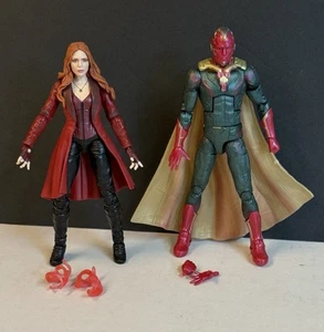 Marvel Legends BRUJA ESCARLATA Y VISIÓN Infinity War 2 Pack 100% Completo Hasbro - Imagen 1 de 1