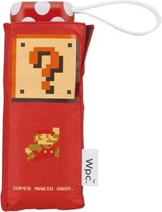 Wpc. Super Mario Sun Umbrella Red Mario 100% UV Cut 2025 Folding Japan nintendo - Picture 1 of 7