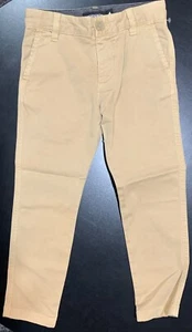 Nordstrom Boys Brown Cotton Pants Size 4 Chicco EUC - Picture 1 of 4