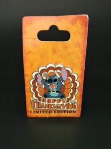 Disney 2009 Happy Thanksgiving LE 3000 pin Turkey Stitch - Picture 1 of 1