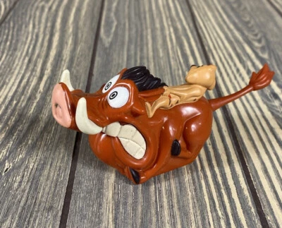 Vintage Burger King Timon and Pumba Figurine Kids Meal Toy The Lion King - Изображение 1 из 3