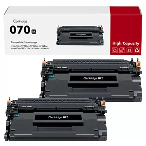 2PK 070 Toner Cartridge Compatible for Canon imageClass LBP247dw MF462 5639C001 - Picture 1 of 6