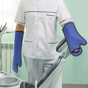 0.5mmpb X-ray Protective Radiation Safety Leaded Gloves for X-Ray Protection New - Picture 1 of 10