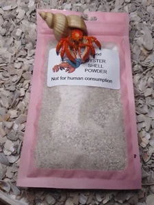 Hermit Crab Food ,Cuisine 100g of fine oyster shell powder - Picture 1 of 3