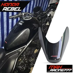 Oil Tank Fuel Cover Shroud Fairing Carbon Fit Honda Rebel CMX 300 500 17-24 - Picture 1 of 5