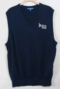 Liberty Mutual Sweater Vest Mens Size Large Employee Insurance Advertising Swag - Picture 1 of 20