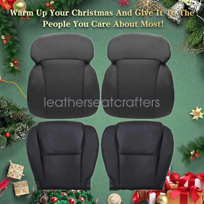 Both Side Bottom Top Leather Seat Cover For 2006-2011 Lexus GS300 350 460 Black Foto 1 de 4