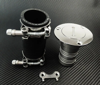 For Chevy GMC 1955-59 Truck Gas Fuel Bed Filler kit Polished Stainless Steel - Image 1 of 4