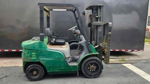 2010 Mitsubishi 4500lb Dual Fuel Pneumatic Forklift FG25N Side shift 1900hrs - Picture 1 of 6