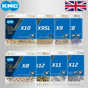 FOR KMC 10 11 Speed X10SL X11 X11EL X11SL Chain for Shimano/SRAM 118 Links Bike - Picture 1 of 16