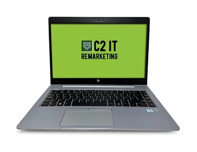 Laptop HP EliteBook 840 G5 i5 8th Gen 16GB RAM 256GB NVMe 14" FHD Windows 11 - Image 1 of 4