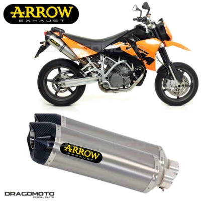 Silenziatore KTM 950 SM 2008 2009 ARROW Titanio CC RACE-TECH Foto 1 de 4