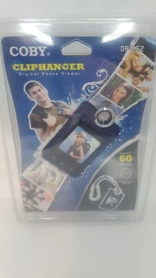 Blue Colby Cliphanger DP-152 Digital 60 Photo Viewer New Sealed 2008 - Image 1 of 2