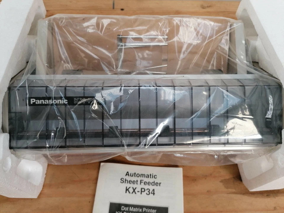 NOS Vintage Panasonic KX-P34 sheet feeder for Dot matrix printer KX-P1092i 1083 - Image 1 of 4