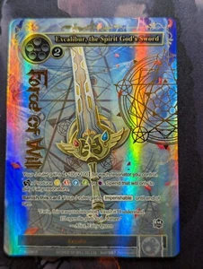 Excalibur, the Spirit God's Sword TTW-098 R - Stamped FOIL - Full Art - Picture 1 of 1
