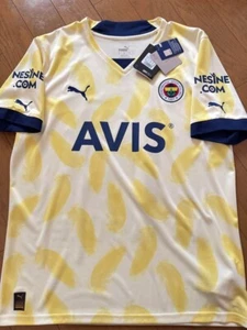 BNWT 2022 2023 Fenerbahce Arda Guler #10 Original Away Jersey Size L - Picture 1 of 3