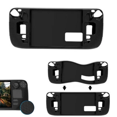 Game Console Silicone Protective Cover With Anti-slip Particles For Steam Deck - Image 1 of 4