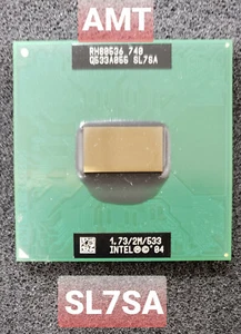 SL7SA Intel Pentium M 740 1.73GHz Socket 478 Laptop CPU Processor - Picture 1 of 1