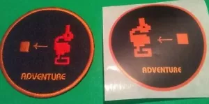 Atari Adventure Patch & Decal - Atari VCS 2600 - wie Activision Patches - Bild 1 von 3
