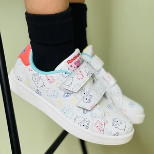 Reebok Royal Complete Peppa Pig Kids Size 1 Youth Sneakers White Shoe #201 - Picture 1 of 20