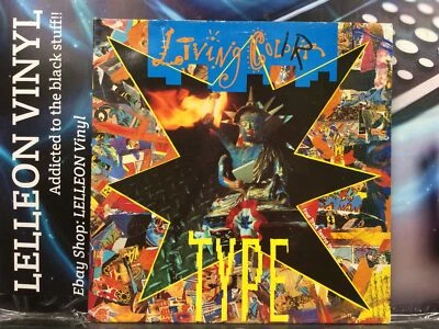 Living Colour Type EP 12" Single Vinyl Record LCLGT7 A4/B1 Rock 90's - Image 1 of 4