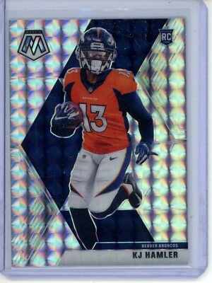 2020 Panini Mosaic - #219 KJ Hamler (RC) Mosaic Prizm Denver Broncos - Image 1 of 2