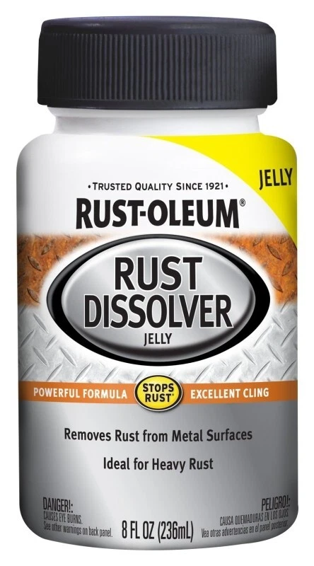NEW RUST-OLEUM 322435 8OZ BOTTLE NAVAL JELLY LIQUID RUST DISSOLVER SALE 1193069 - Image 1 of 1