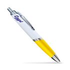 EGYPT - Yellow Ballpoint Pen Calligraphy Violet  #203583